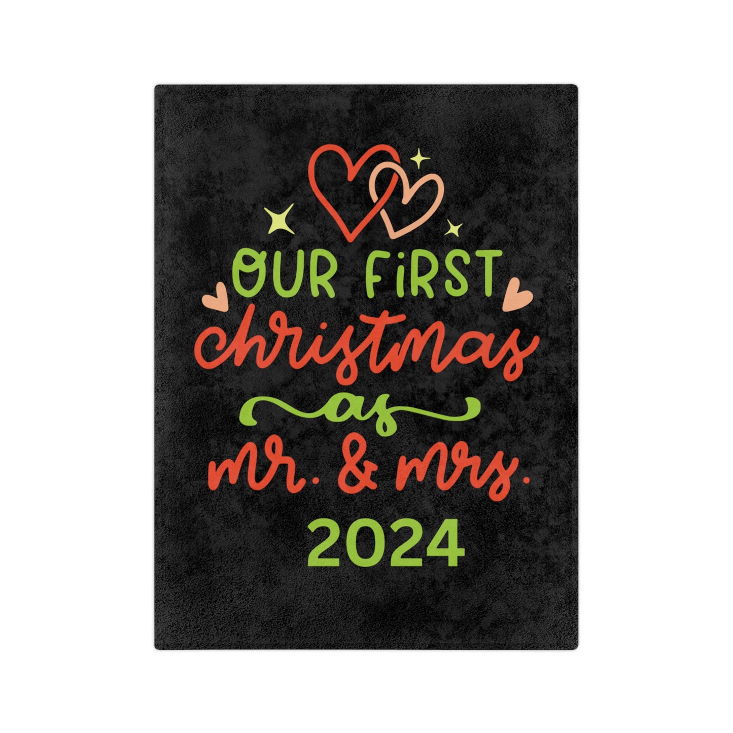 First Christmas Mr and Mrs-Black