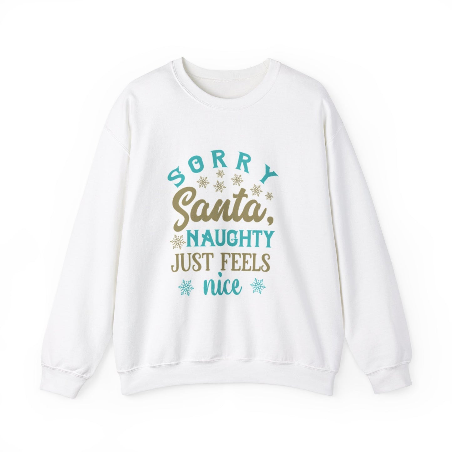 Naughty Feels Nice Sweatshirt-Blue