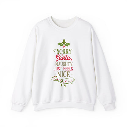 Naughty Nice Sweatshirt-Pink