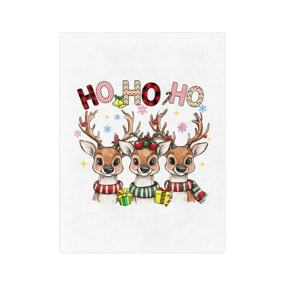 Ho Ho Ho Reindeer-White