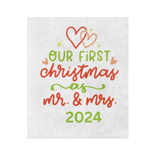 First Christmas Mr and Ms-white