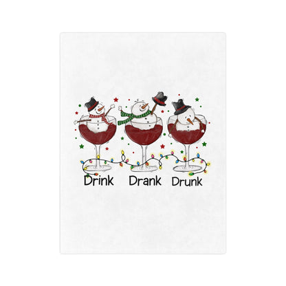 Drunk Snowmen-White