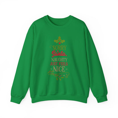 Naughty Nice Sweatshirt-Pink