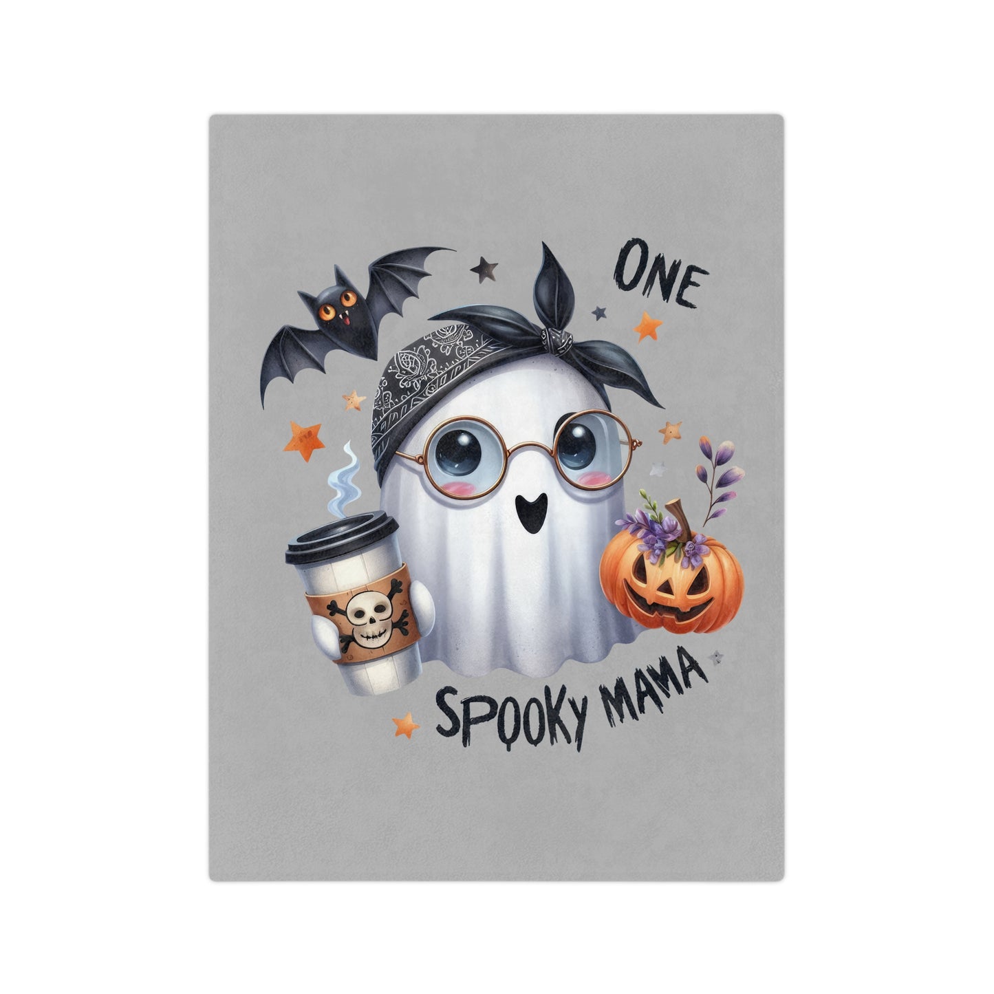 Spooky Mama-Light Grey