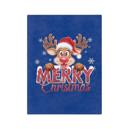 Merry Christmas Reindeer-Dark Blue