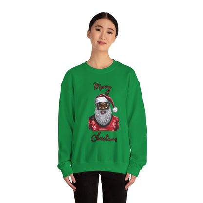 Black Santa Sweatshirt