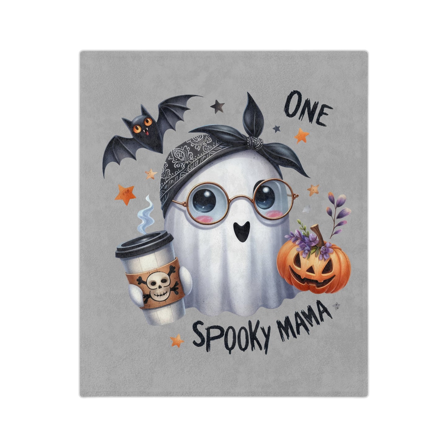 Spooky Mama-Light Grey