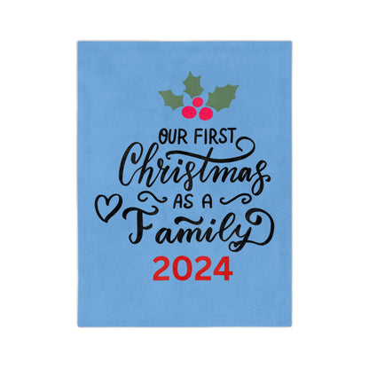 Family First Christmas Light Blue