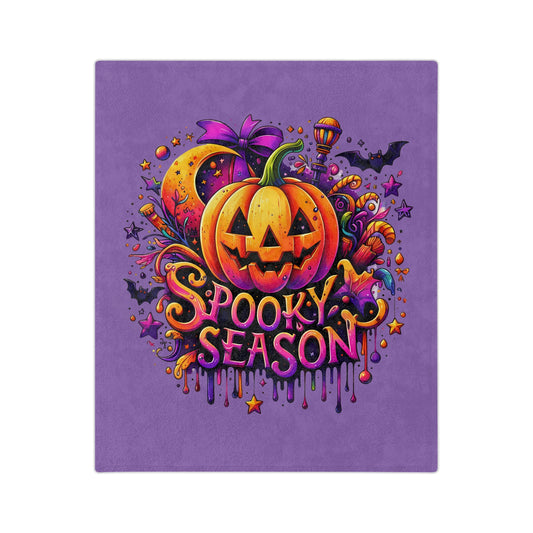 Spooky Season Pumpkin 2-Light Purple