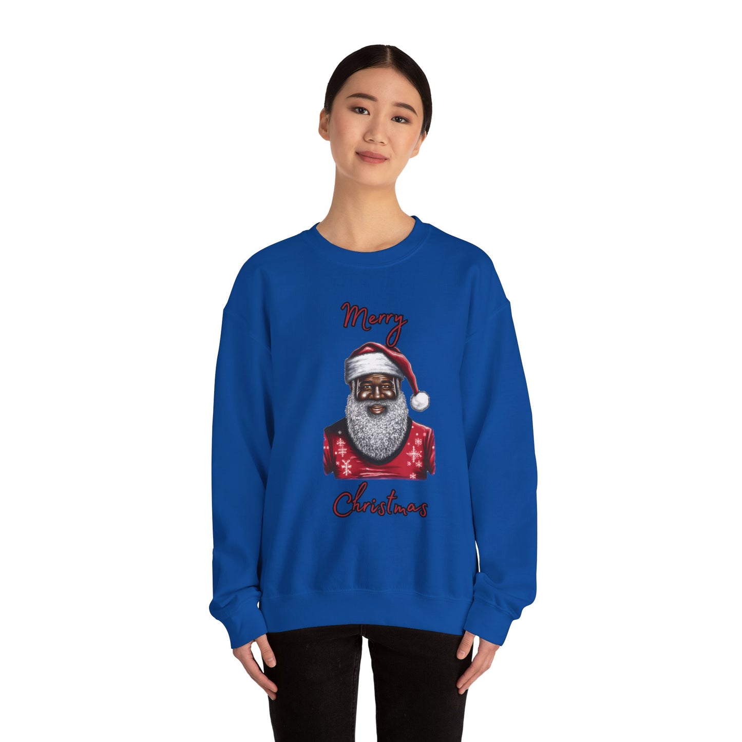 Black Santa Sweatshirt