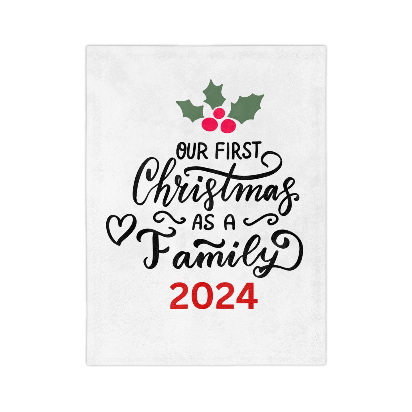 Family First Christmas-white