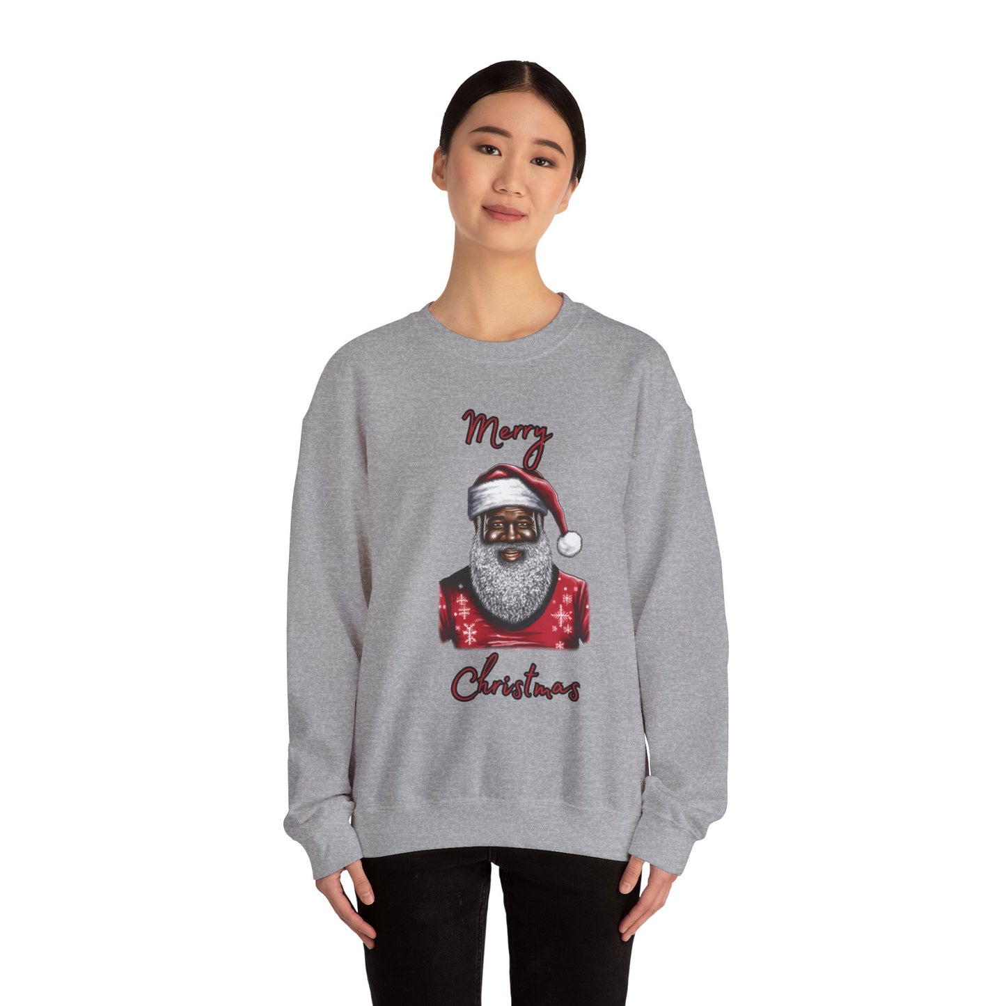 Black Santa Sweatshirt