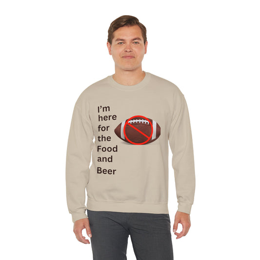 Food and Beer- Sweatshirt