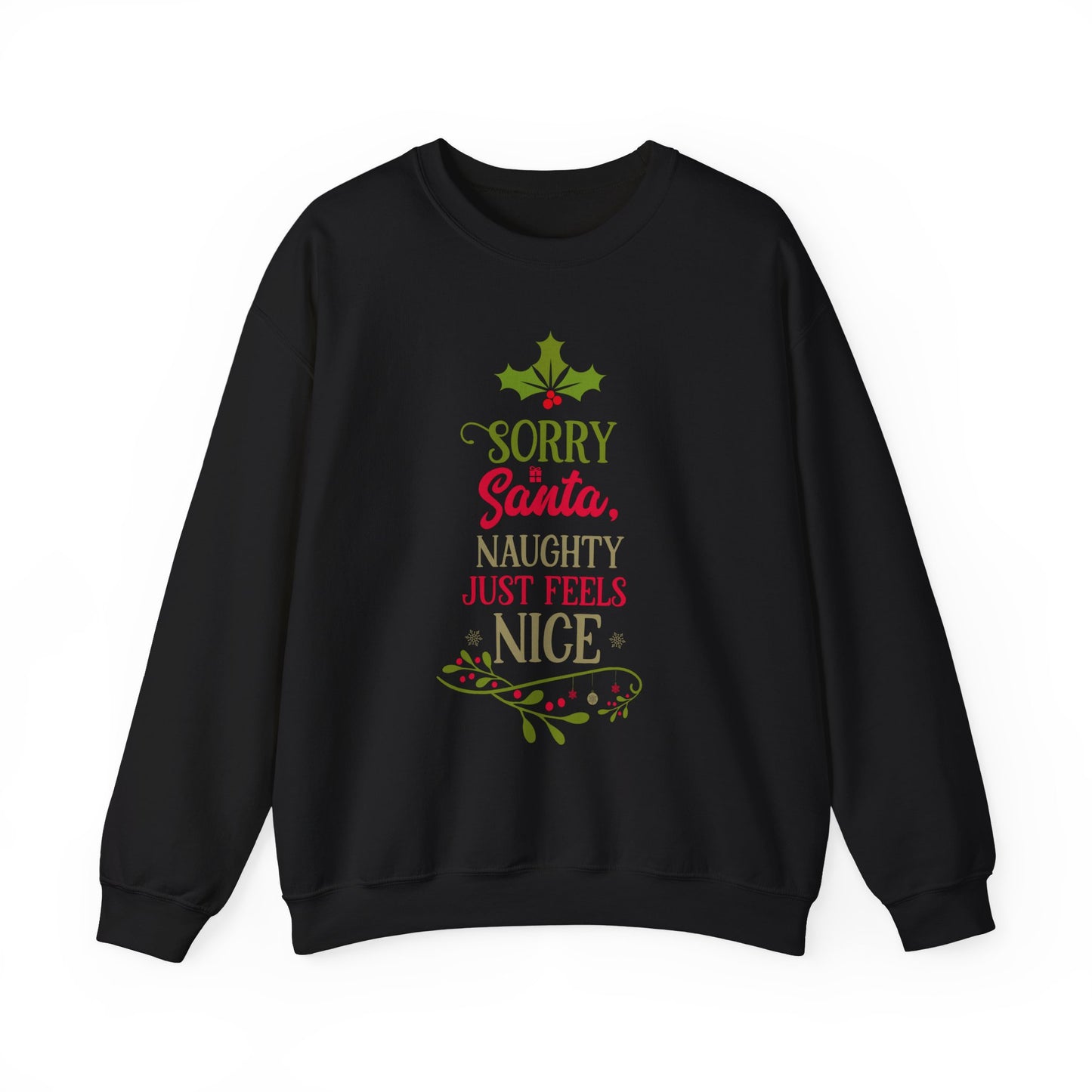 Naughty Nice Sweatshirt-Pink