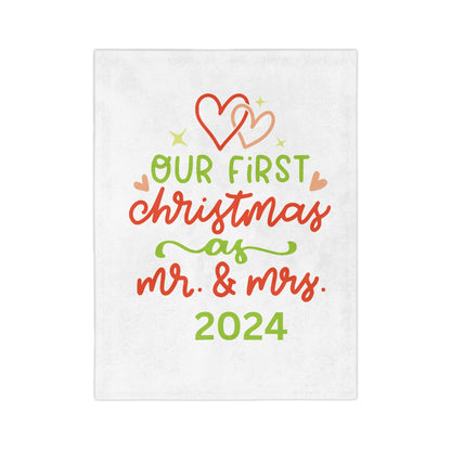 First Christmas Mr and Ms-white