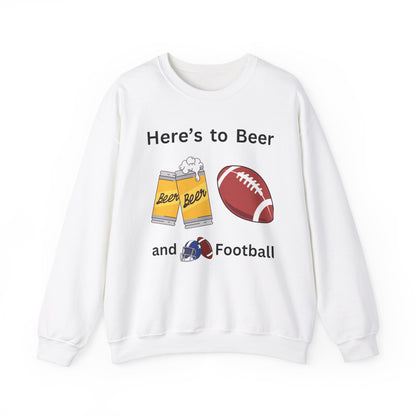 Beer and Football-Sweatshirt