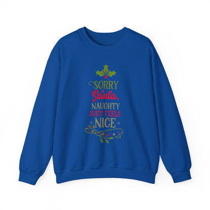 Naughty Nice Sweatshirt-Pink