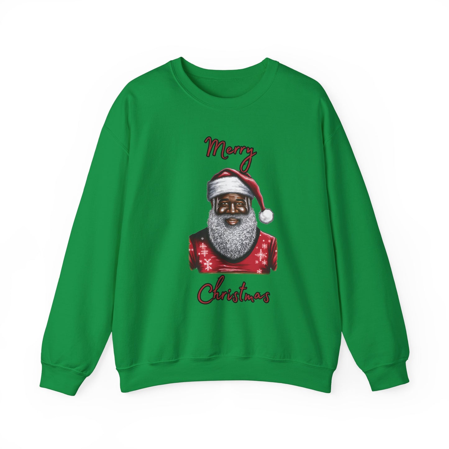 Black Santa Sweatshirt