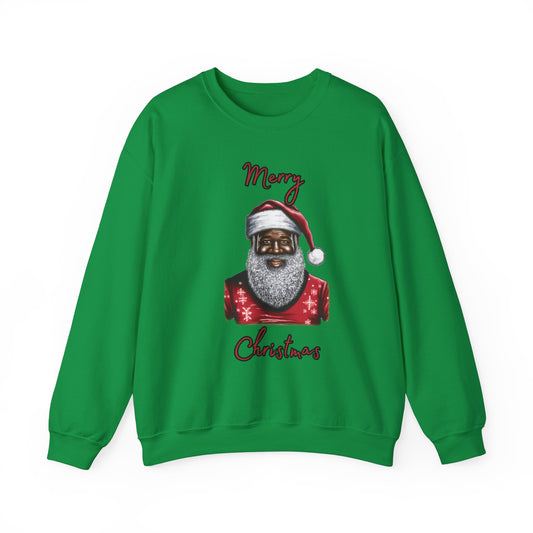 Black Santa Sweatshirt